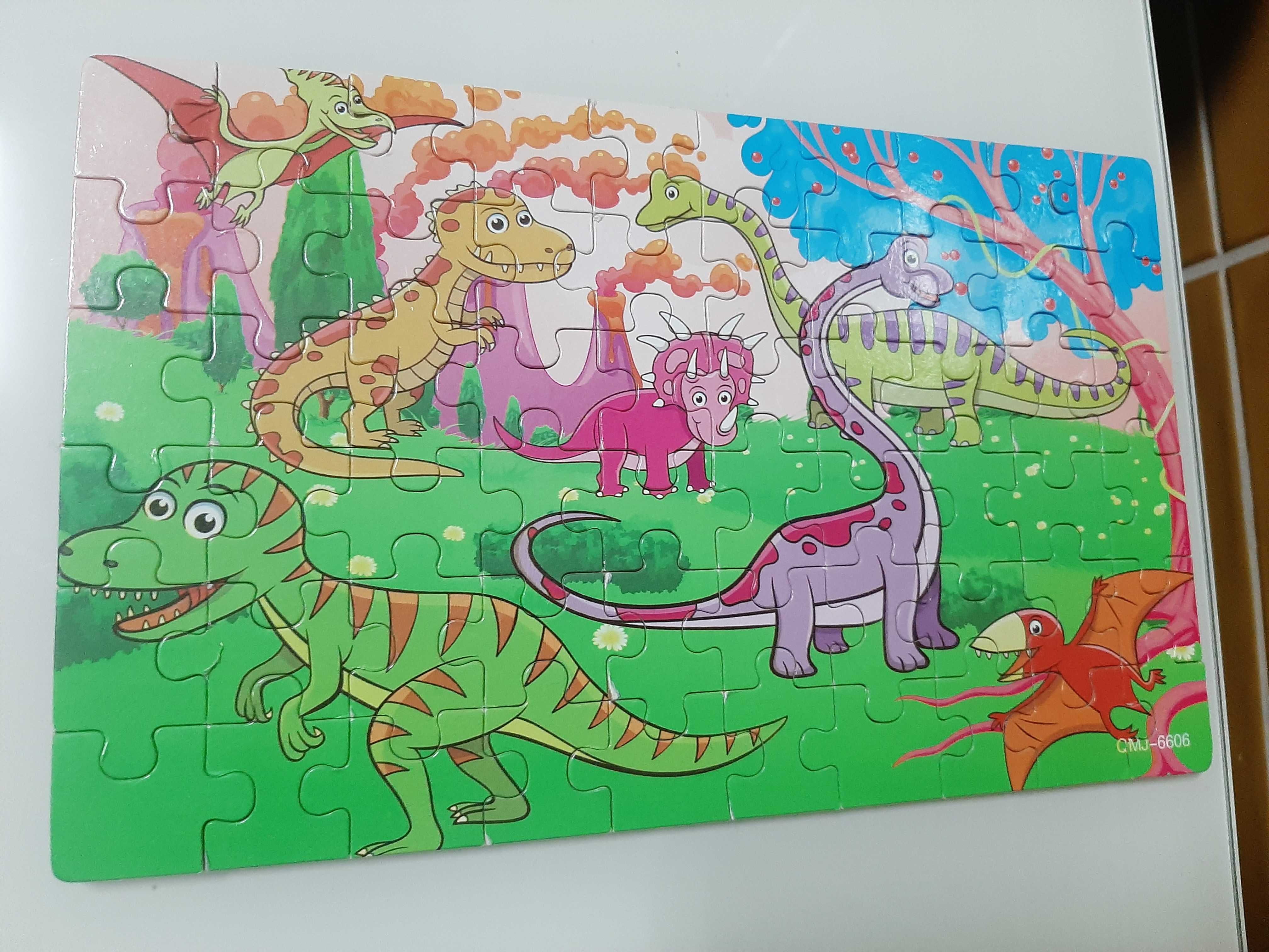 Puzzle dinossauros