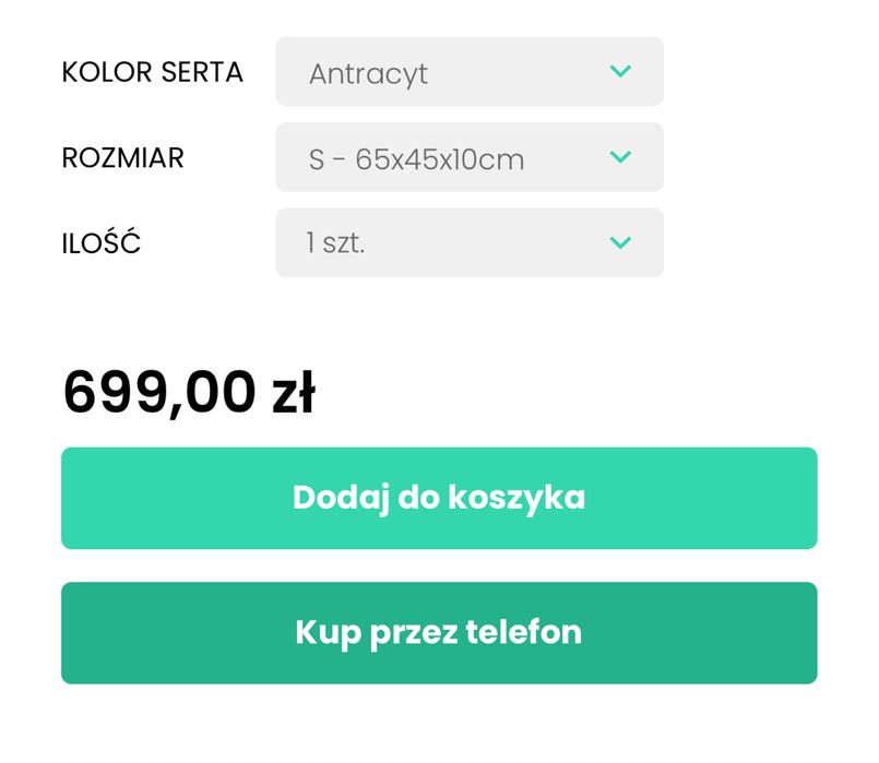 Legowisko dla psa SERTA