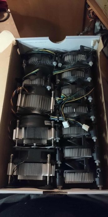 Chłodzenie Intel box miedziany rdzeń
