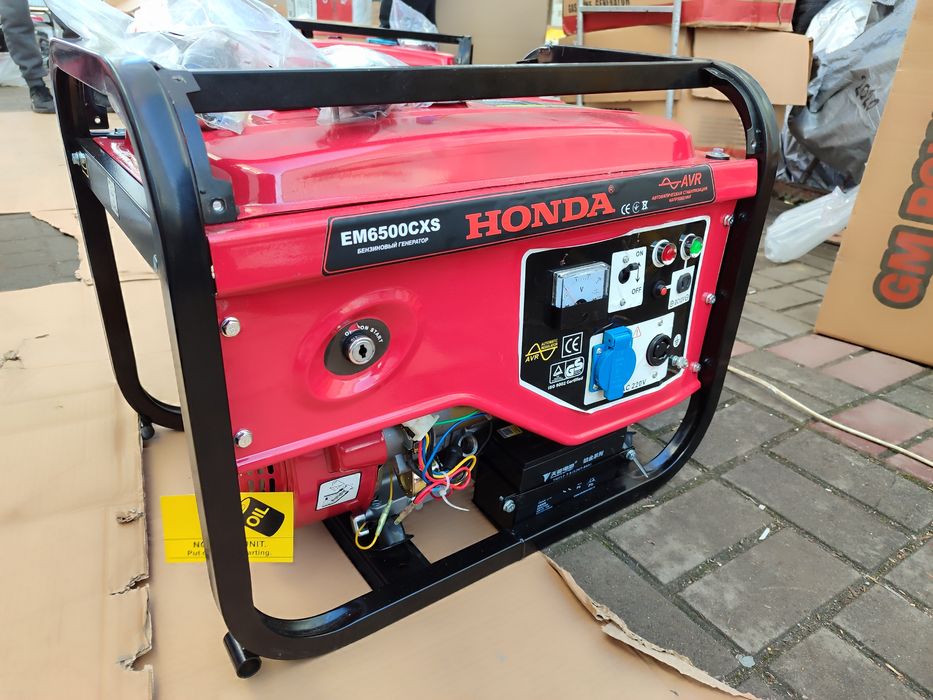 СУПЕР ЦІНА‼️Генератори HONDA 6.5 кВт | Електростартер| Мідна обмотка