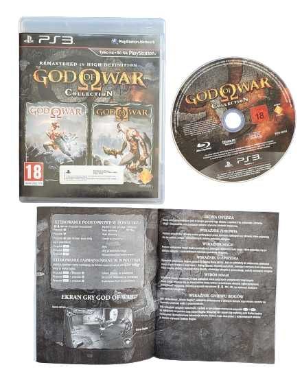 Gra God of War Collection PS3 Play Station ps3 pudełkowa