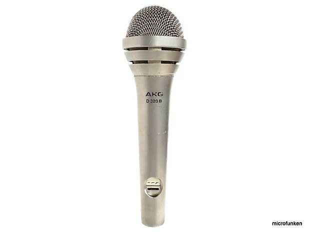 AKG D320-B 80's VINTAGE dynamic microphone D 320
