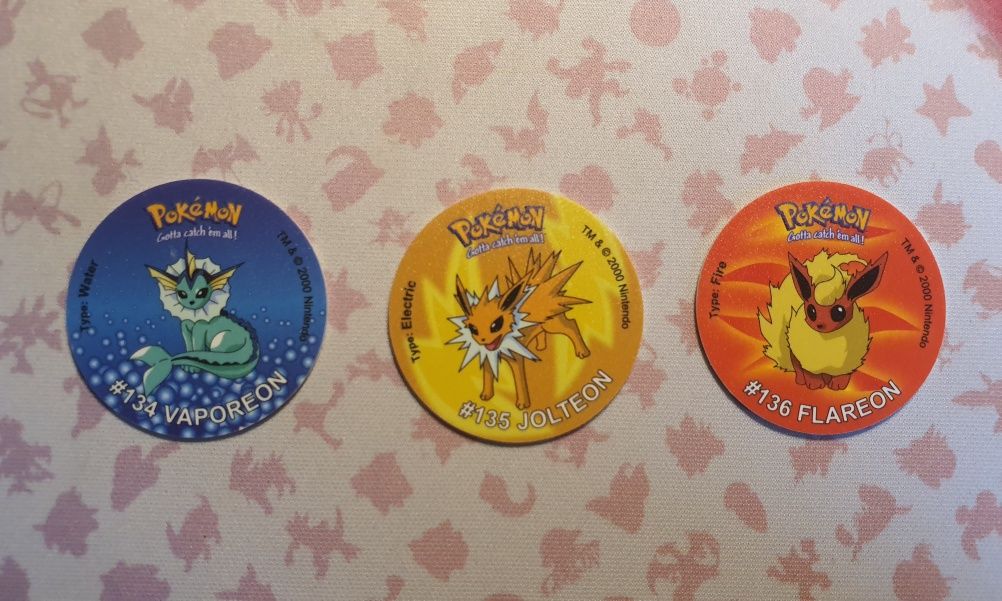 Tazos Pokémon Gen 1