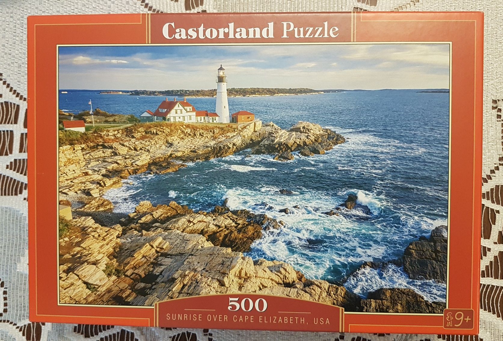 Puzzle "Sunrise over Cape Elizabeth, USA" 500 elementów TANIO