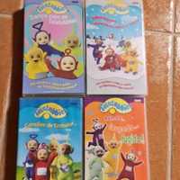 4 VHS Teletubbies - 5€ pelo conjunto