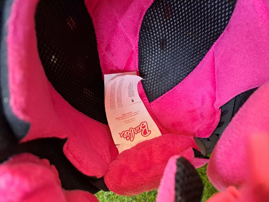 kask narciarski snowboardowy biały barbie gogle zestaw