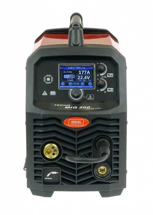 Spawarka migomat Ideal TECNO MIG 200 PULSE LCD