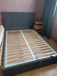 Łóżko z pojemnikiem Ikea gvarv 140x200