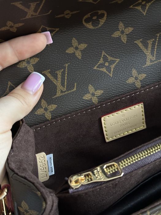 Сумка шкіряна Louis Vuitton Pochette Metis , лв, LV, Jacquemus, coach