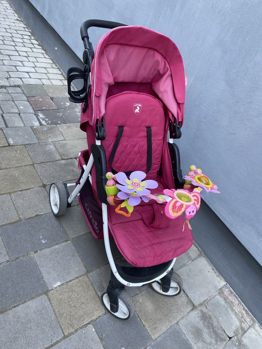 Прогулянковий візок-коляска для дівчинки