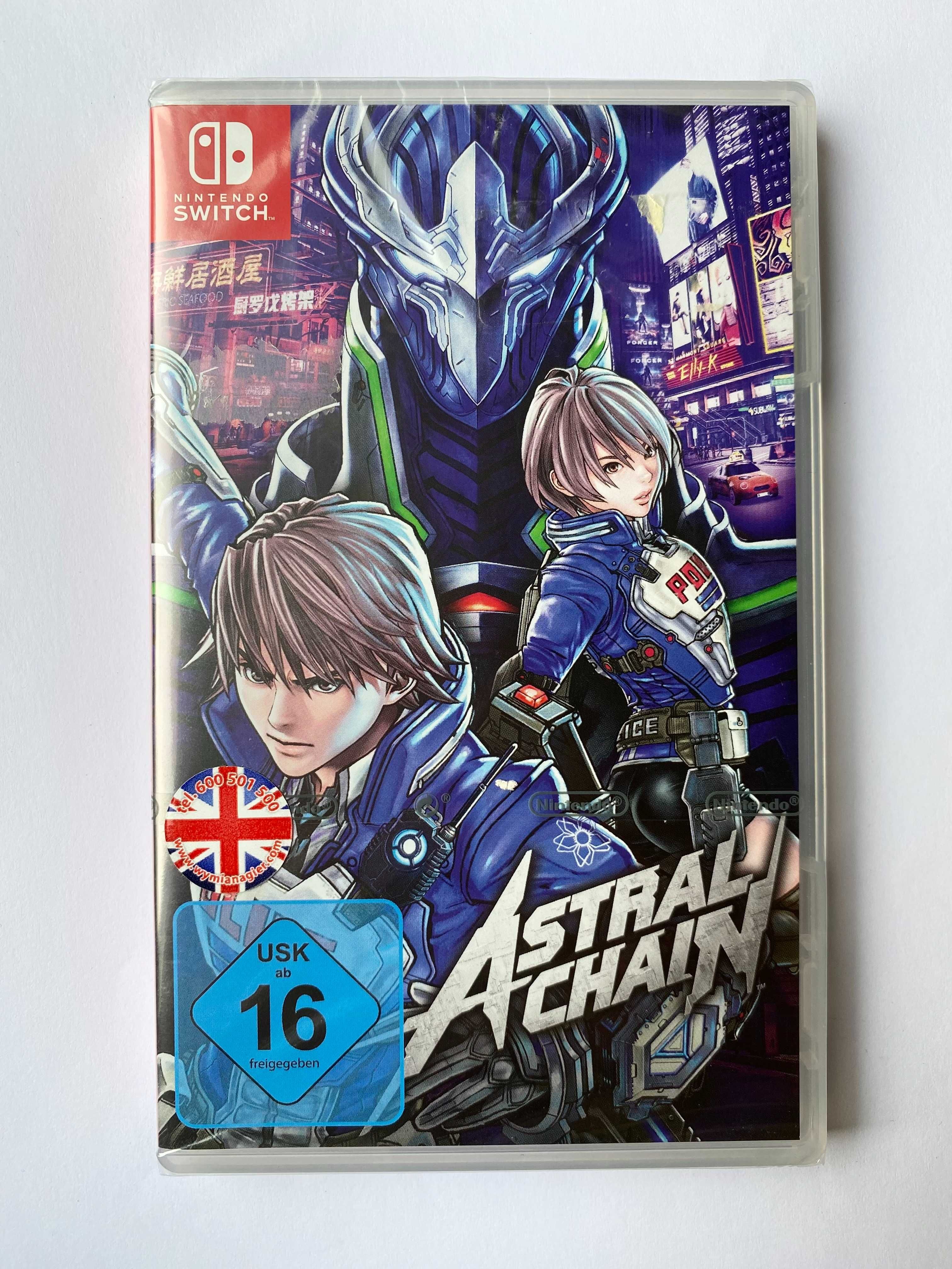 Astral Chain Nintendo Switch Nowa Folia