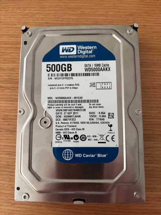Disk HDD WD 500Gb