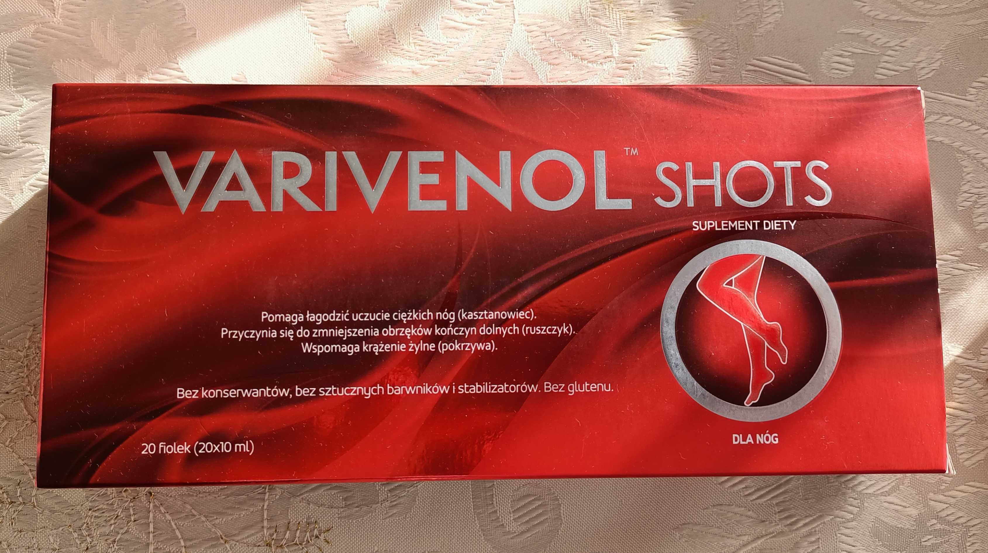 Varivenol shots- na obrzęki nóg