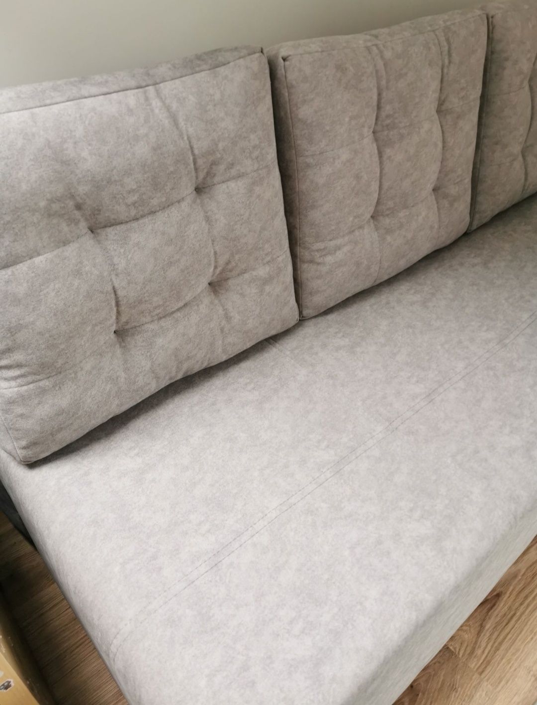 Rozkładany tapczan sofa z pojemnikiem na pościel dł. 180cm