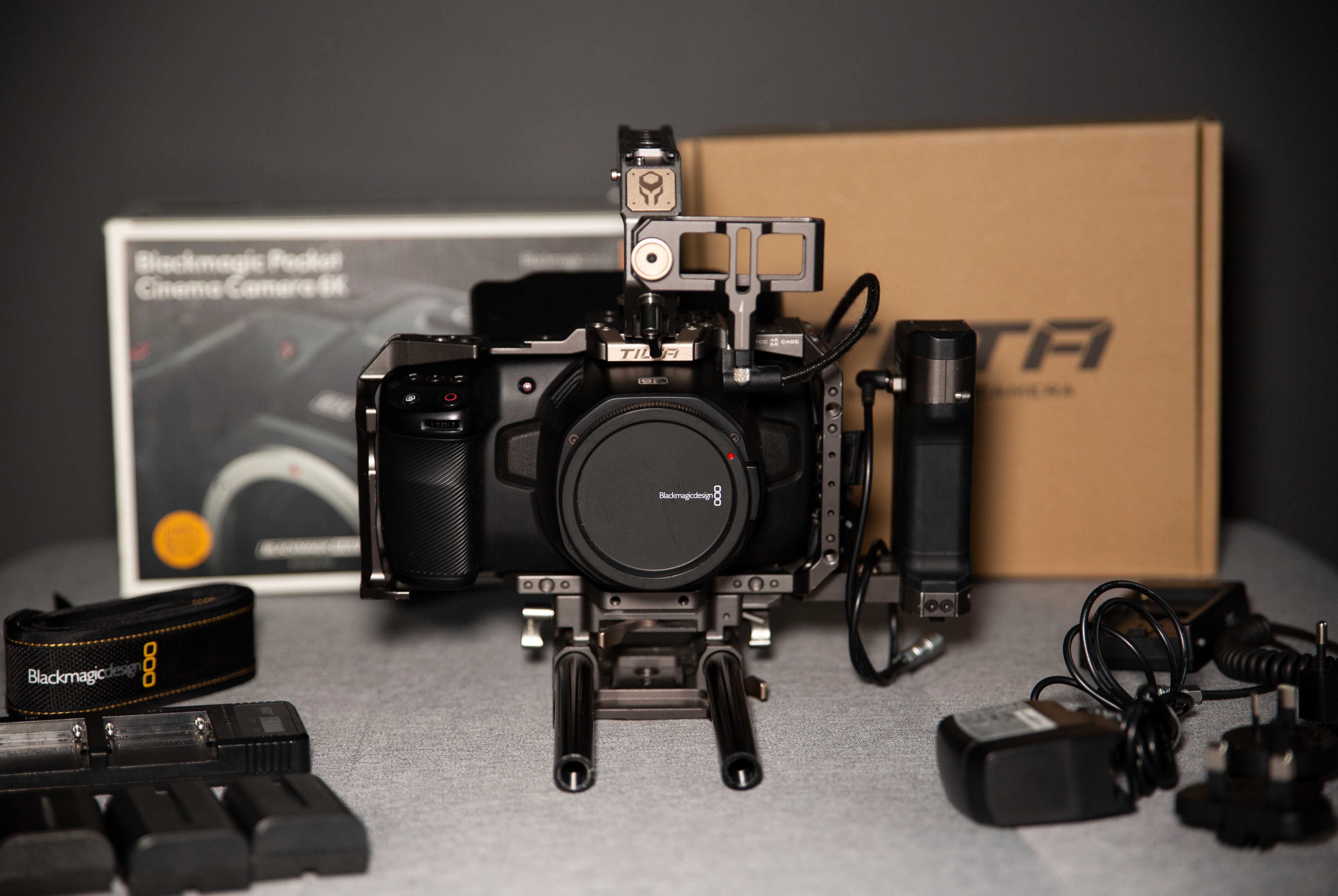 Blackmagic Pocket Cinema Camera 6K + zestaw TILTA