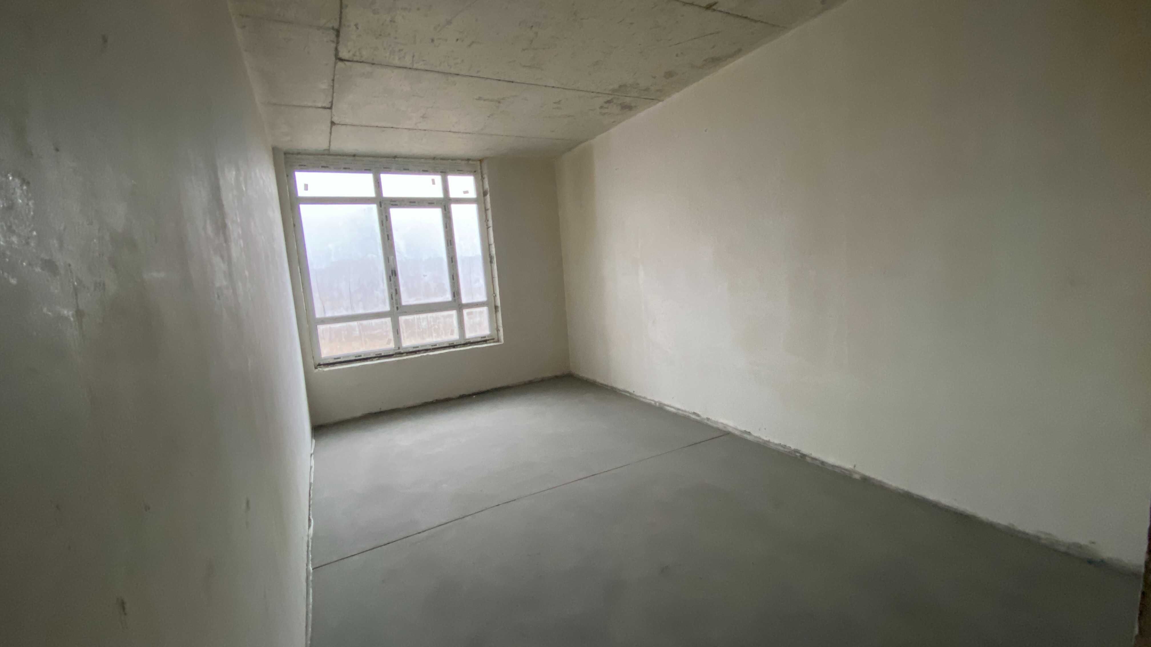 1к квартира 38м², з теплою підлогою, стяжкою, штукатуркою, котлом.
