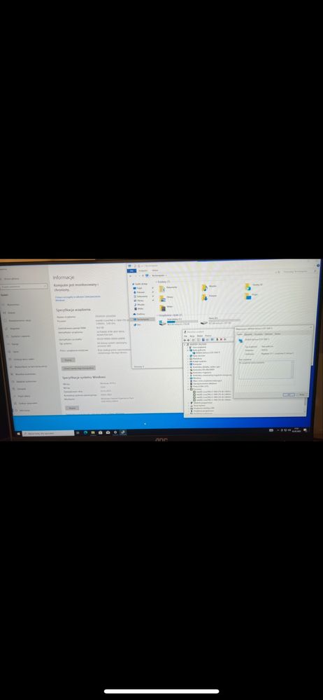 komputer stacjonarny i5-7400/16 GB RAM/GTX 1050Ti/1,1TB SSD+HDD