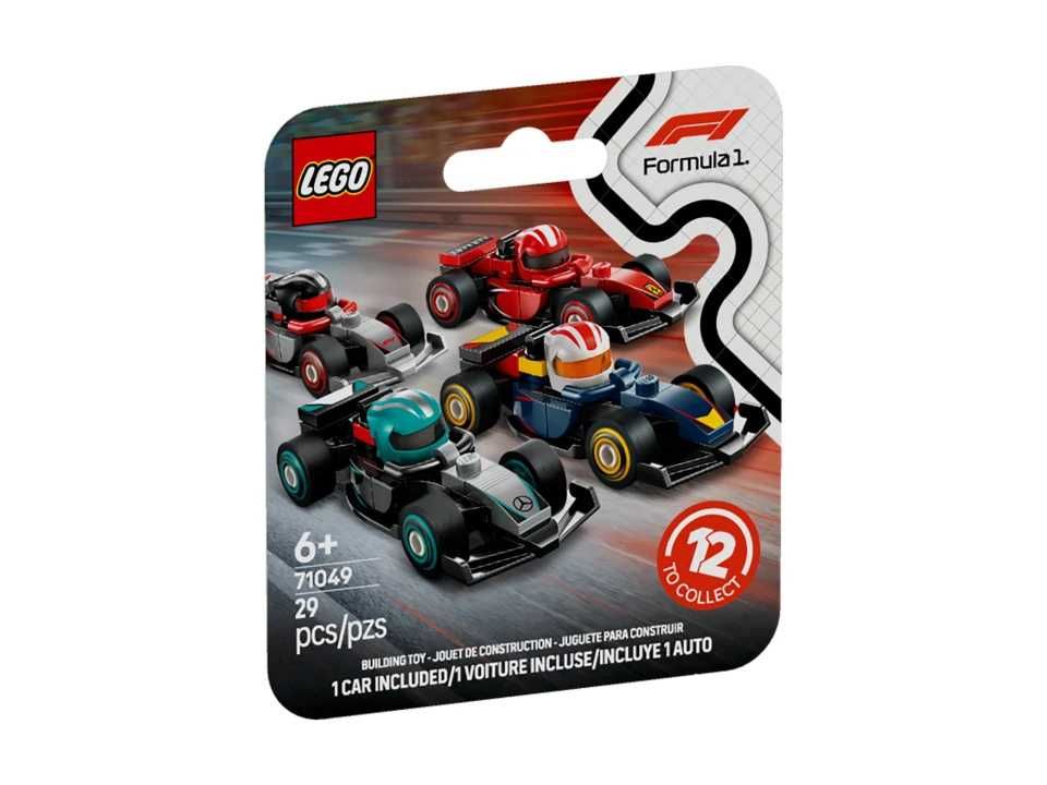 LEGO 71049 Minifigures Kolekcjonerskie bolidy F1