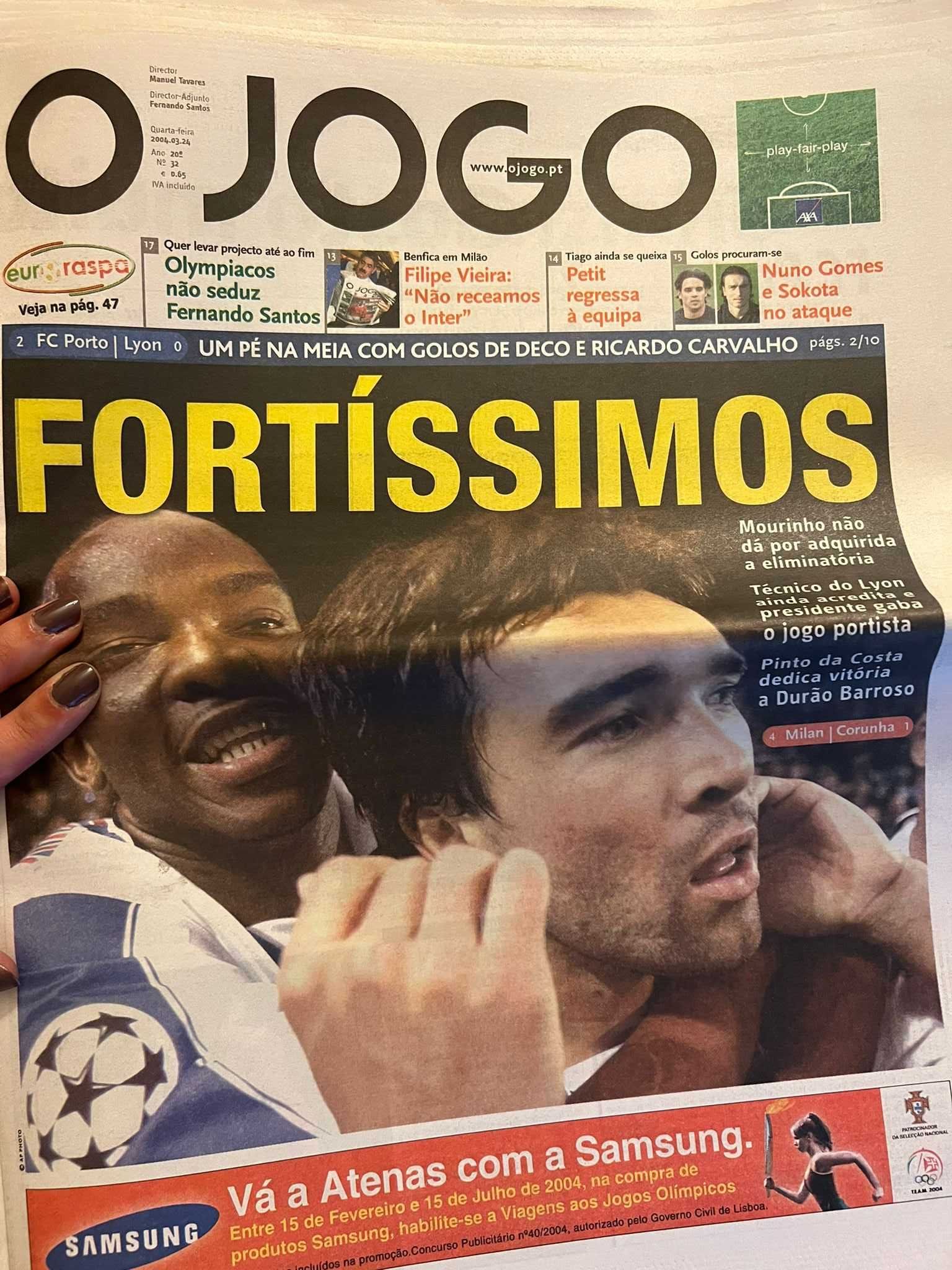 FCP Jornais O JOGO - 2003/2004