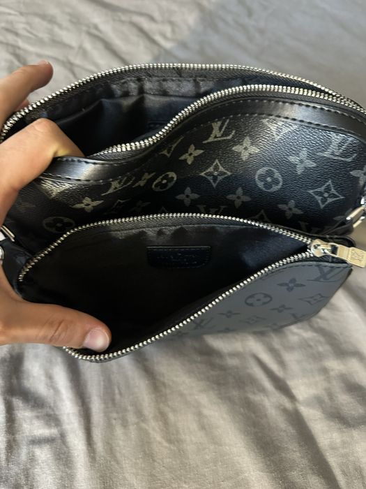 Мужская сумка через плечо 3в1 LV | Барсетка Louis Vuitton