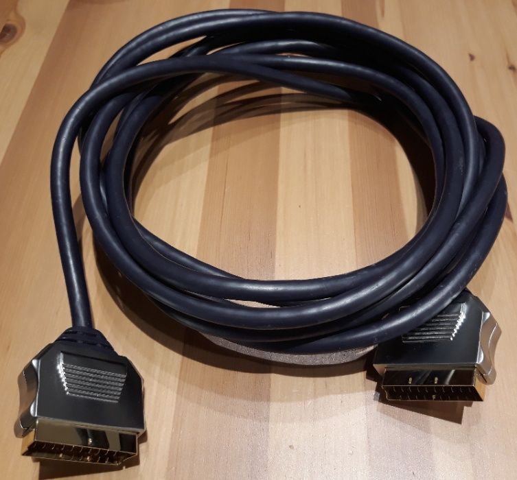 Kabel, przyłącze Euro/Scart – Euro/Scart 5m