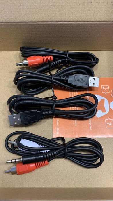 Kit Transmissor / Receptor  Áudio por Wi-Fi 2.4Ghz  ( caixa selada )