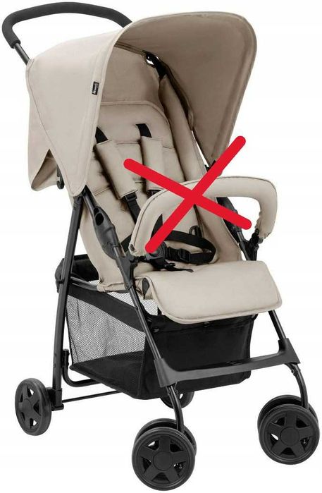 HAUCK SPORT – lekki wózek spacerowy do 18 kg