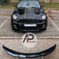 Mini Cooper R55 R56 R57 Lip Frontal JCW preto brilhante