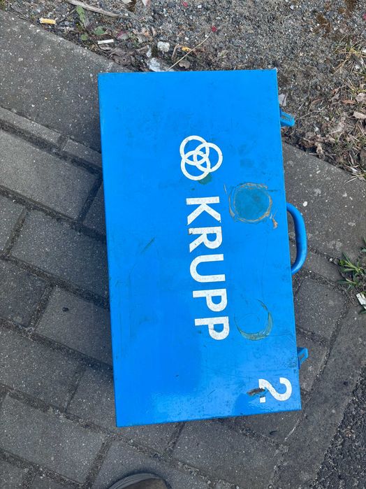 Zestaw do uzupełniania gazu w młotach hydraulicznych krupp