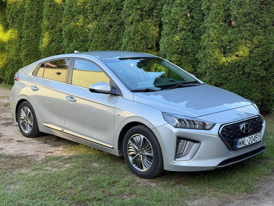 Hyundai IONIQ Hybryda Plug In, skóry, wentylowane fotele, Infiniti,