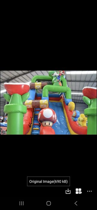 Zjeżdzalnoa dmuchana Mario Bros