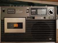 Radio VINTAGE com leitor de cassetes da Sony