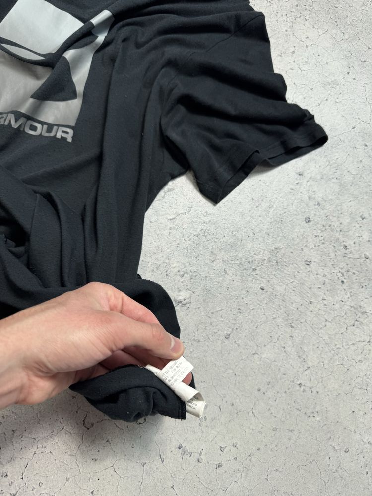 Мужская Футболка Under Armour С Большим Логотипом Оригинал XL-XXL