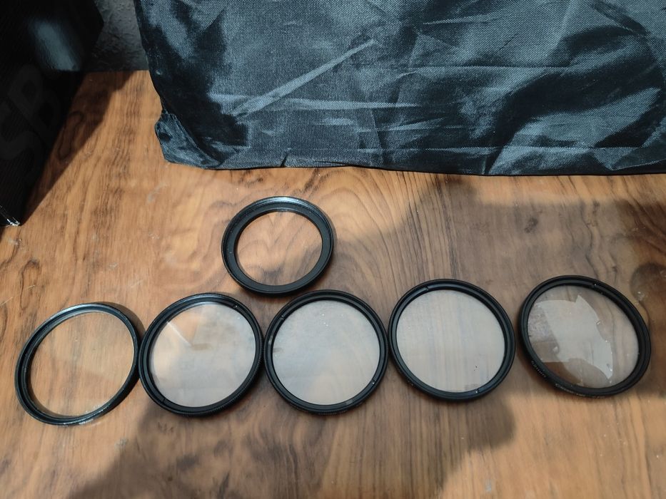 Поляризаційний фільтр Hoya 52мм, nd8 nd1000 макрокільця 52, перехідник