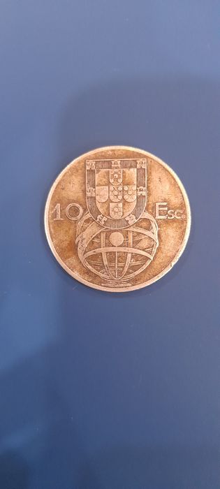 Moeda de 10 escudos 1954