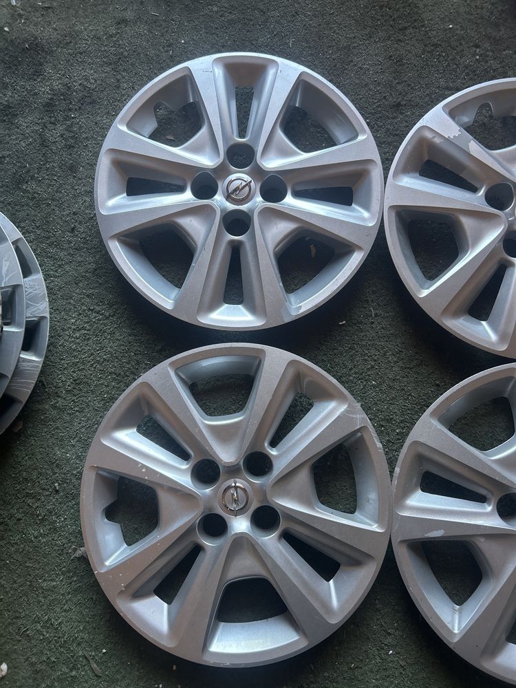 Komplet kołpaki opel do felg strukturalnych 15