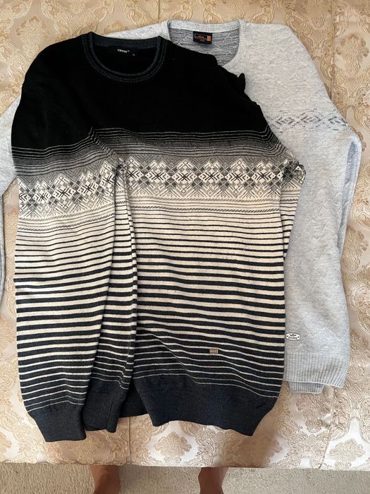 Свитера чоловічі (муж) 38-50% шерсть, стан відмінний , р-52-54, Турция