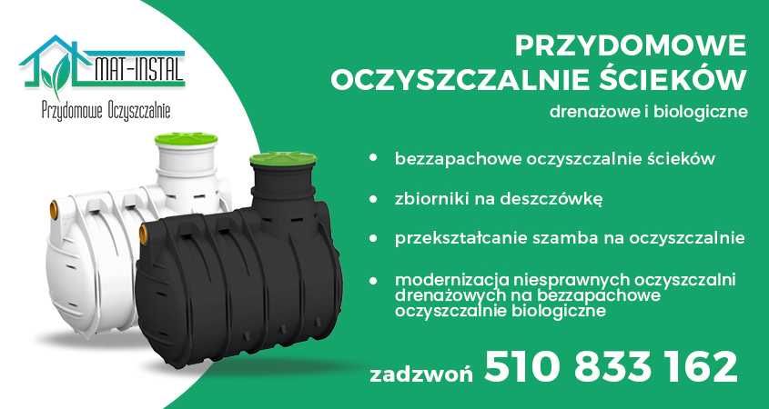 przydomowa oczyszczalnia ścieków,szambo ekologiczne, szambo plastikowe