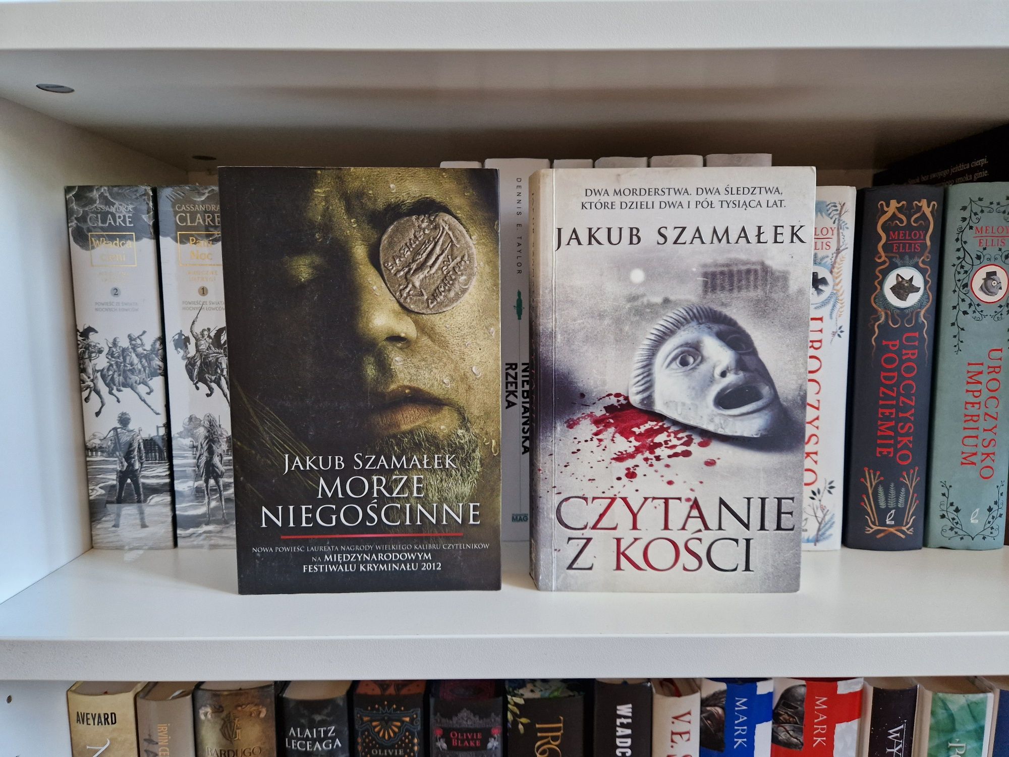 Jakub Szamałek: Morze niegościnne, Czytanie z kości
