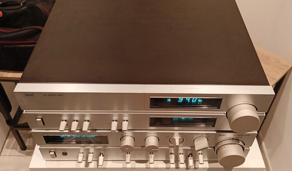 Zestaw BASF D 6275+D 6200, Sansui, Marantz, Pioneer, OKAZJA