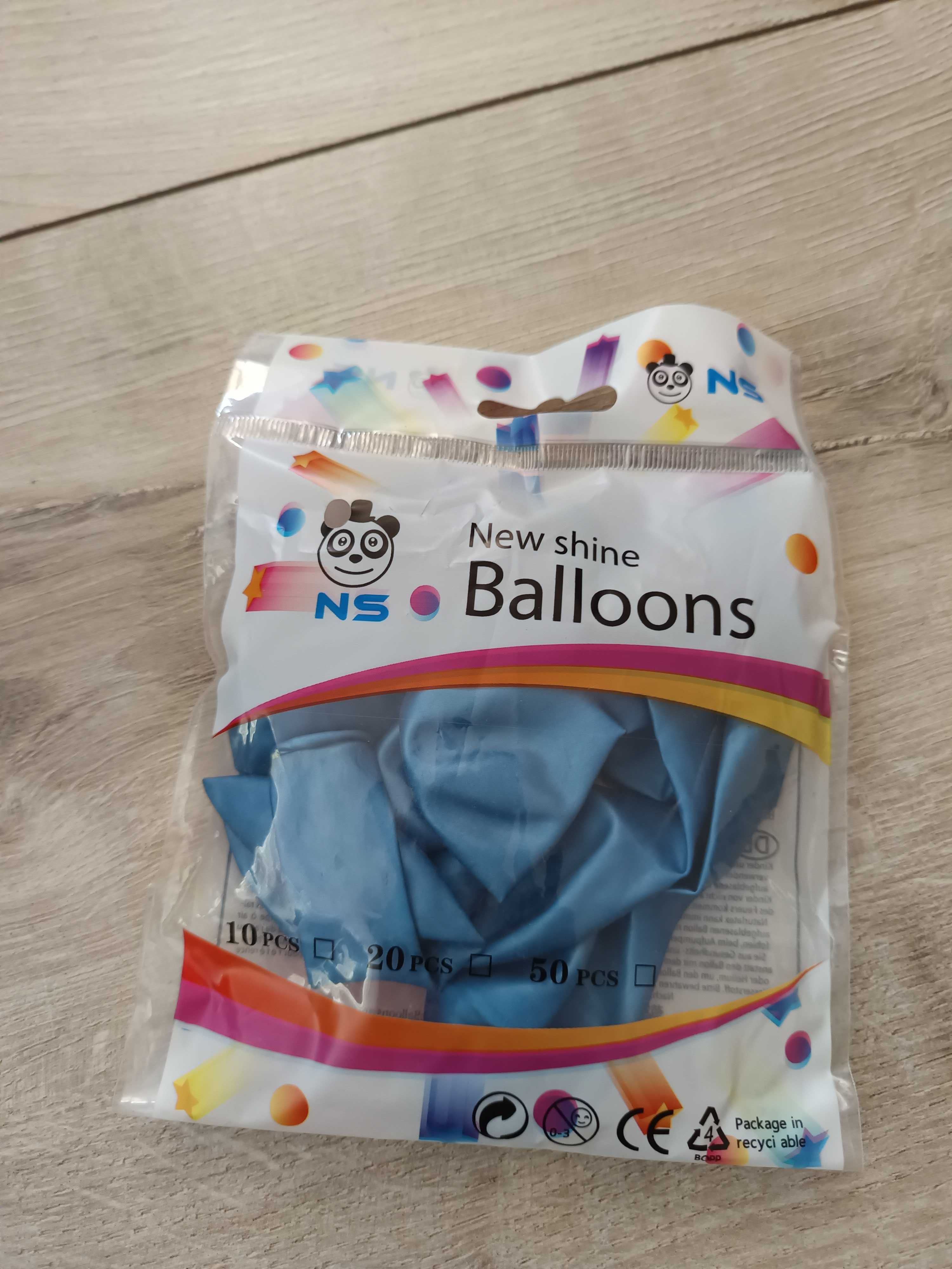 Balon 1 op. 10 szt wiele kolorów mix