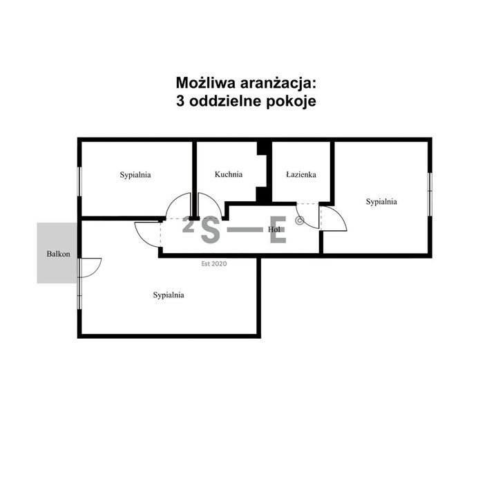 Ursynów*2 lub 3 pokoje*49m2*SGGW*metro*do remontu