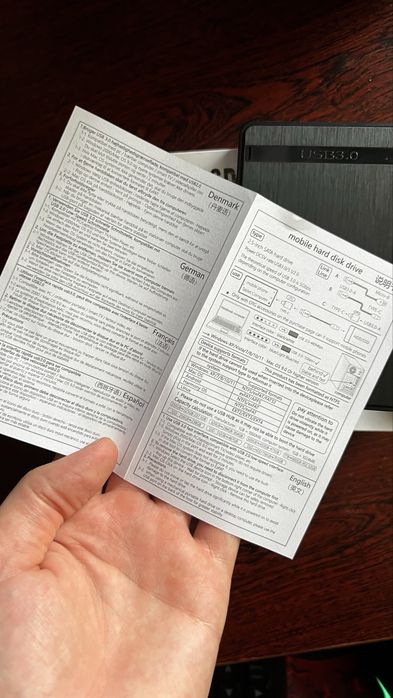 Портативный Внешний жесткий диск 500 Gb USB 3.0