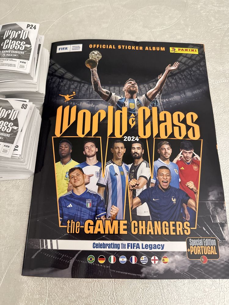 World Class 2024 Panini cromos avulso