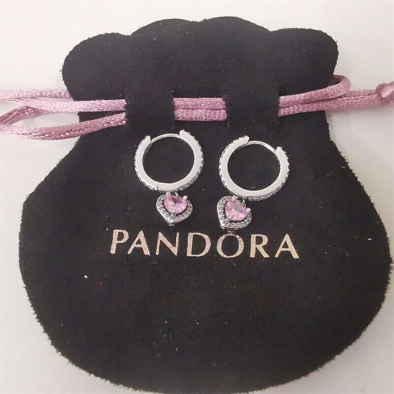 Срібні сережки Pandora