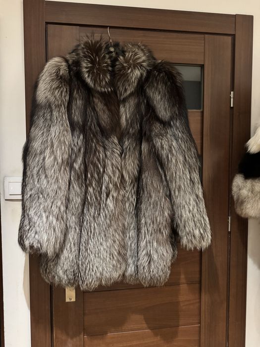 Futro lis grzbiety naturalne