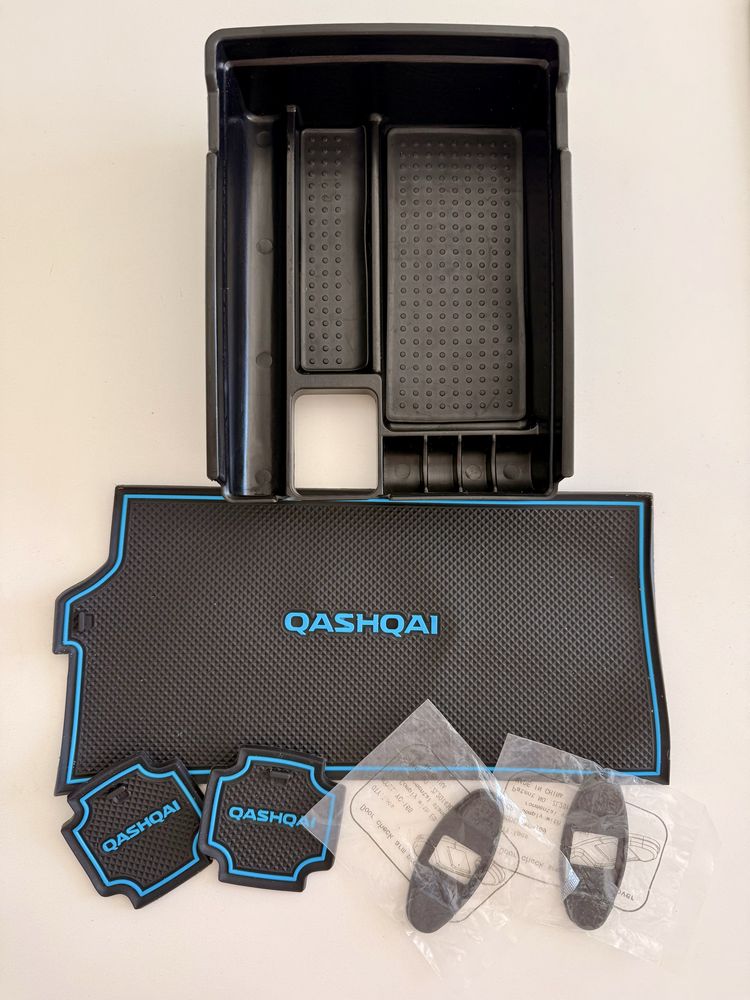 Органайзер для підлокітника для Nissan Qashqai j11 + 2 заглушки