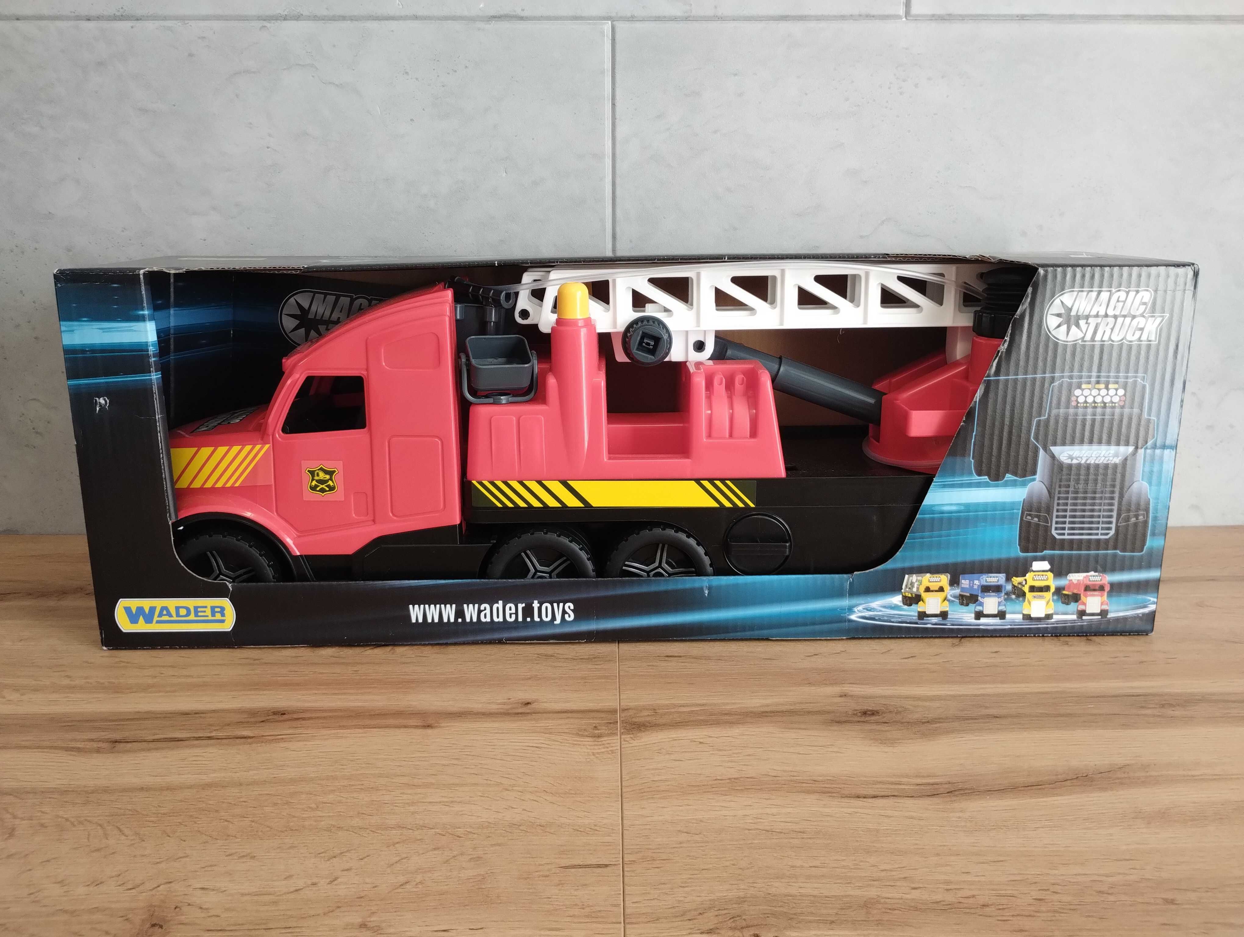 Zabawka Ciężarówka Straż Pożarna WADER