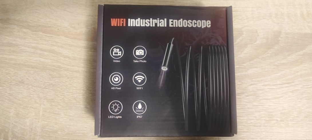 Endoskop Kamera Inspekcyjna WiFi Duo HD 8LED 5M Wodoodporność IP67