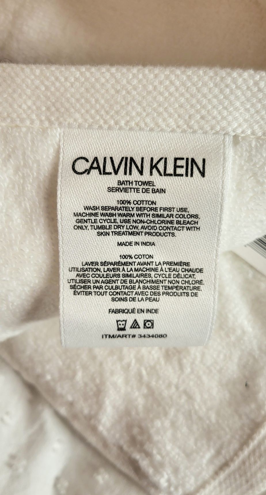 Банные полотенца Calvin Klein 100% cotton оригинал